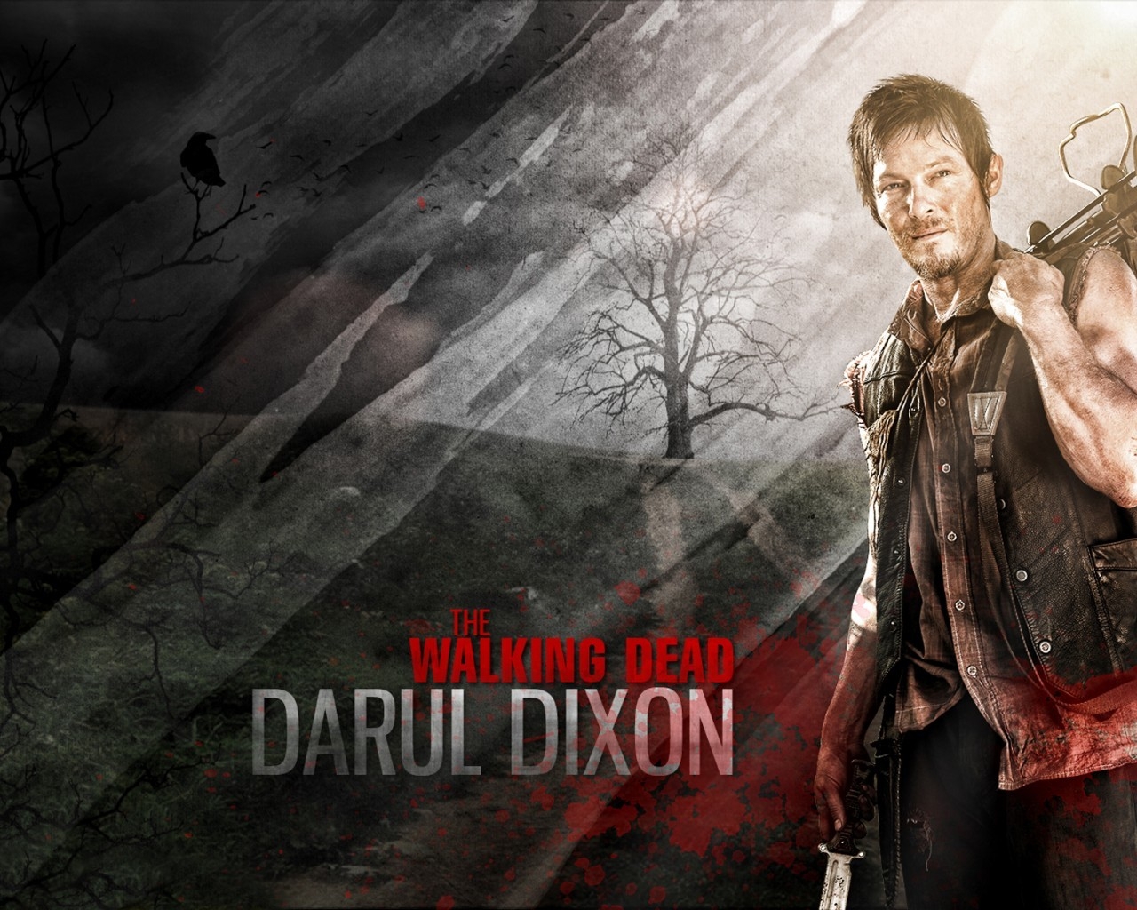 The Walking Dead Daryl Dixon for 1280 x 1024 resolution