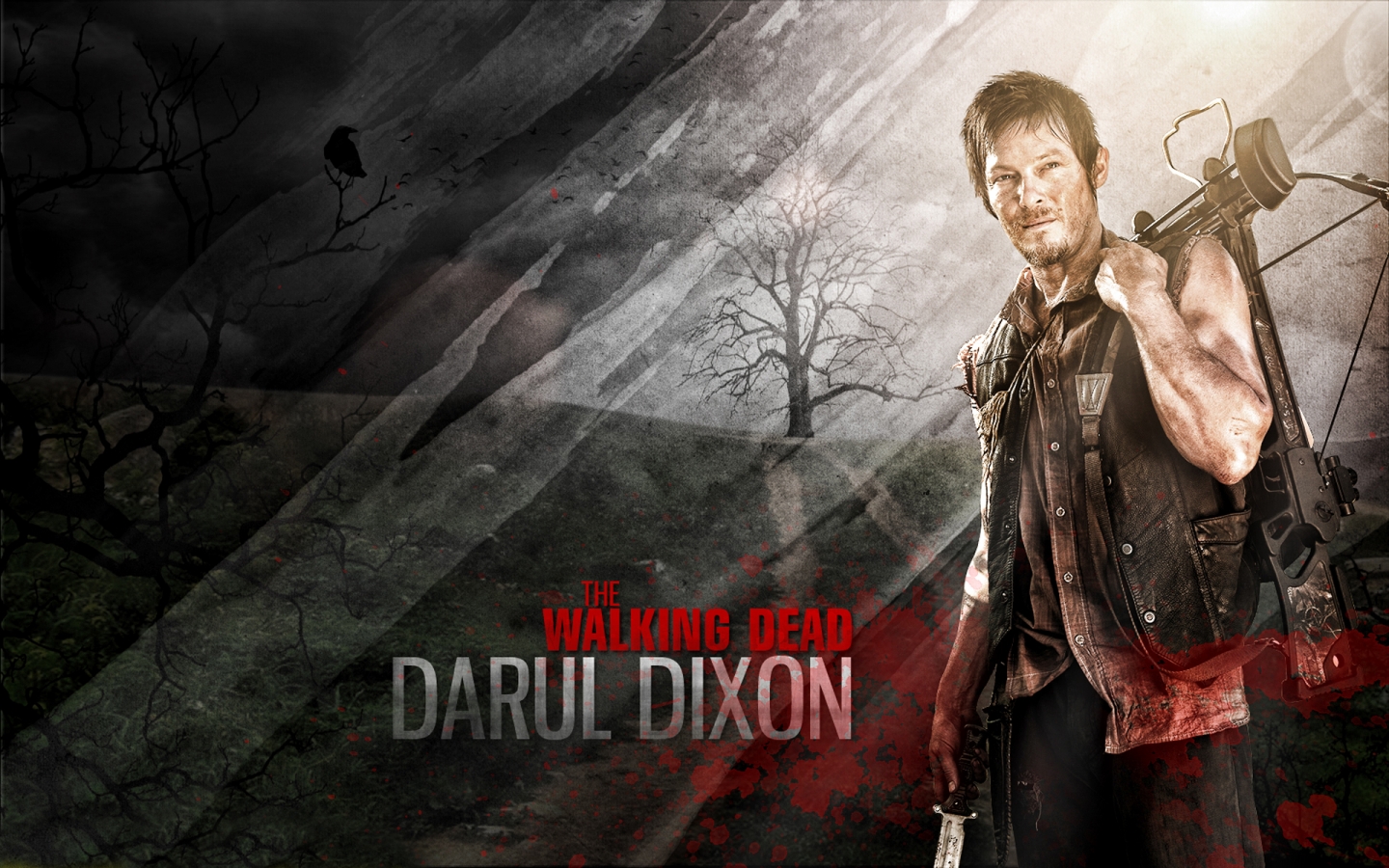 The Walking Dead Daryl Dixon for 1440 x 900 widescreen resolution