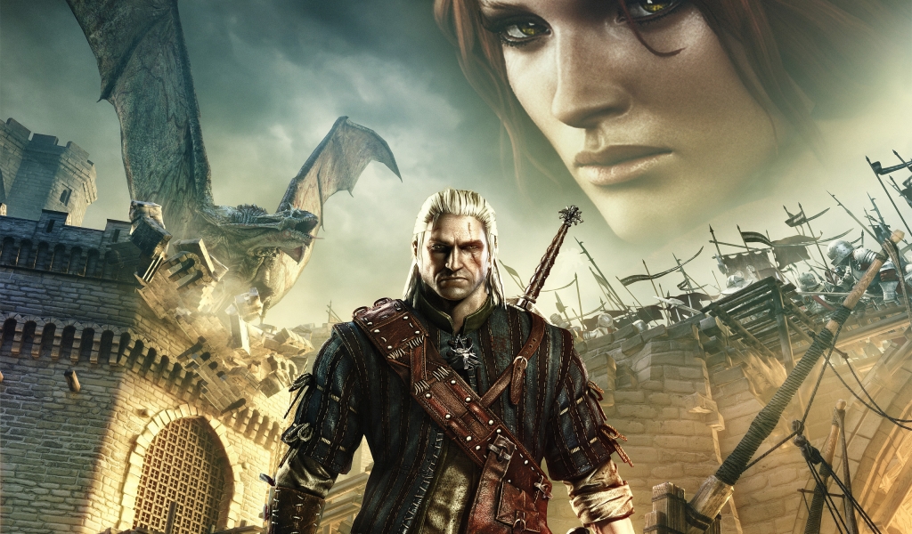 The Witcher 2 Assassins of Kings Cool for 1024 x 600 widescreen resolution
