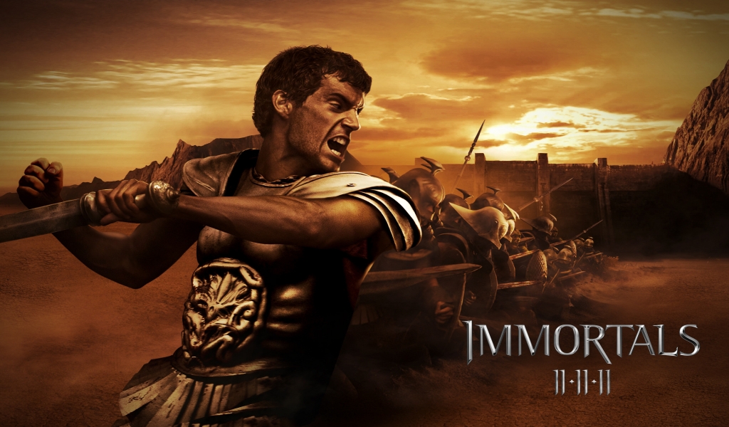 Theseus Immortals for 1024 x 600 widescreen resolution