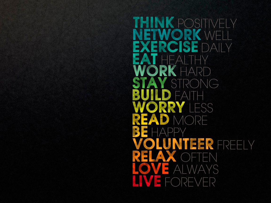Think Positively for 1152 x 864 resolution