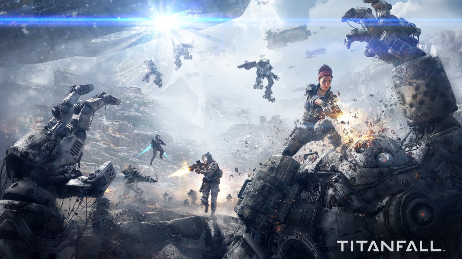 Titanfall Game for 1536 x 864 HDTV resolution