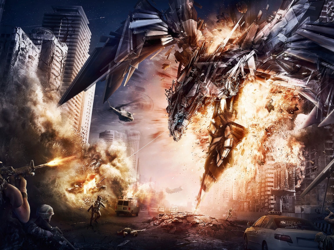 Transformers 4 Concept Art for 1152 x 864 resolution