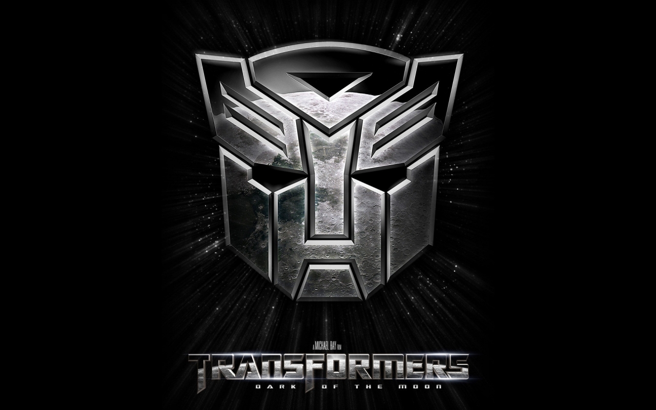 Transformers Logo for 1280 x 800 widescreen resolution
