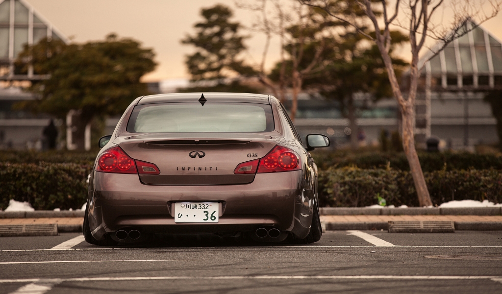 Tuned G35 Infiniti for 1024 x 600 widescreen resolution