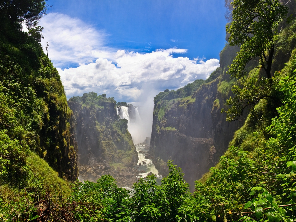 Victoria Falls for 1024 x 768 resolution