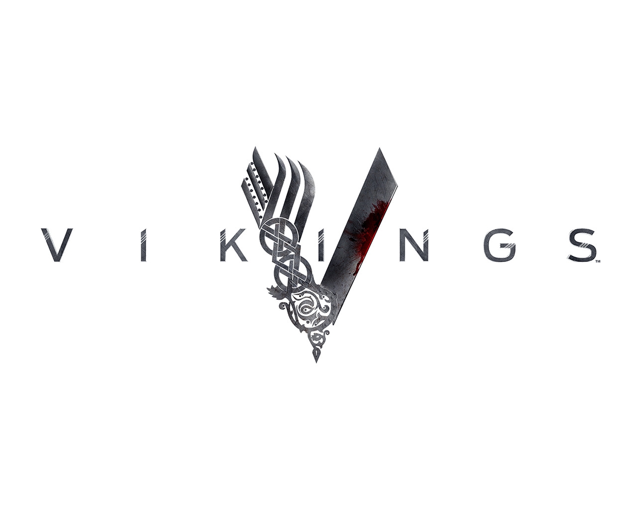Vikings Logo for 1280 x 1024 resolution