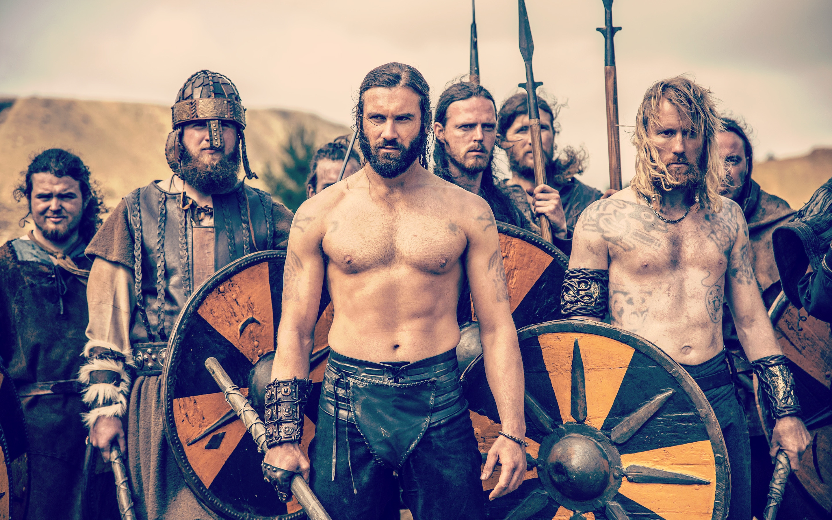 Vikings Season 2 Scene for 2880 x 1800 Retina Display resolution