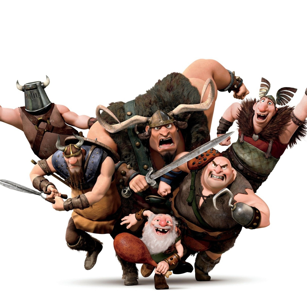 Vikings Warriors for 1024 x 1024 iPad resolution