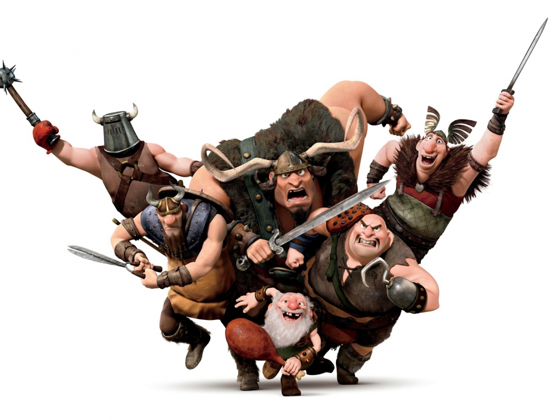 Vikings Warriors for 1152 x 864 resolution