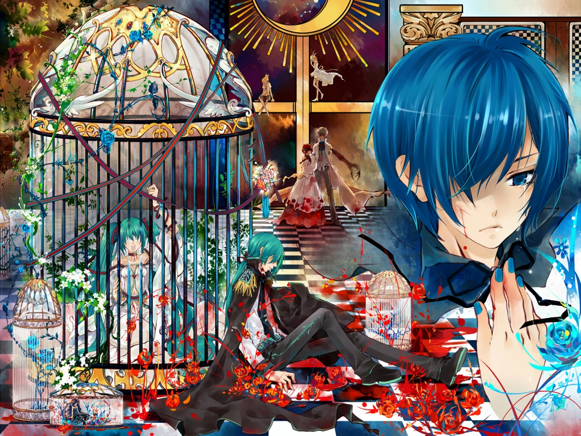 Vocaloid Kaito for 1152 x 864 resolution