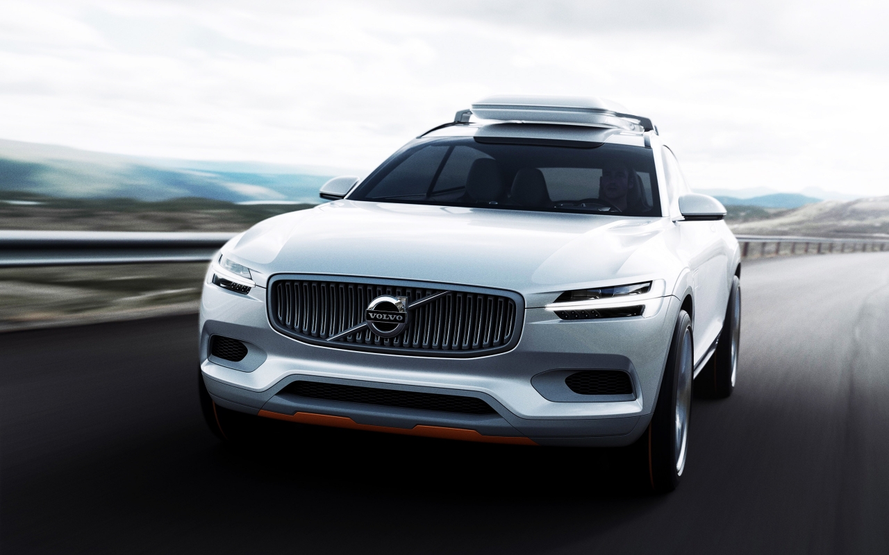 Volvo Concept XC Coupe for 1280 x 800 widescreen resolution