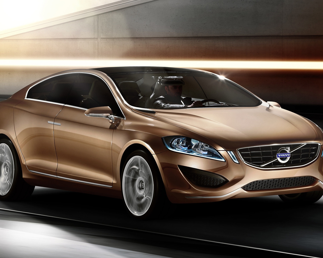Volvo S60 2010 for 1280 x 1024 resolution