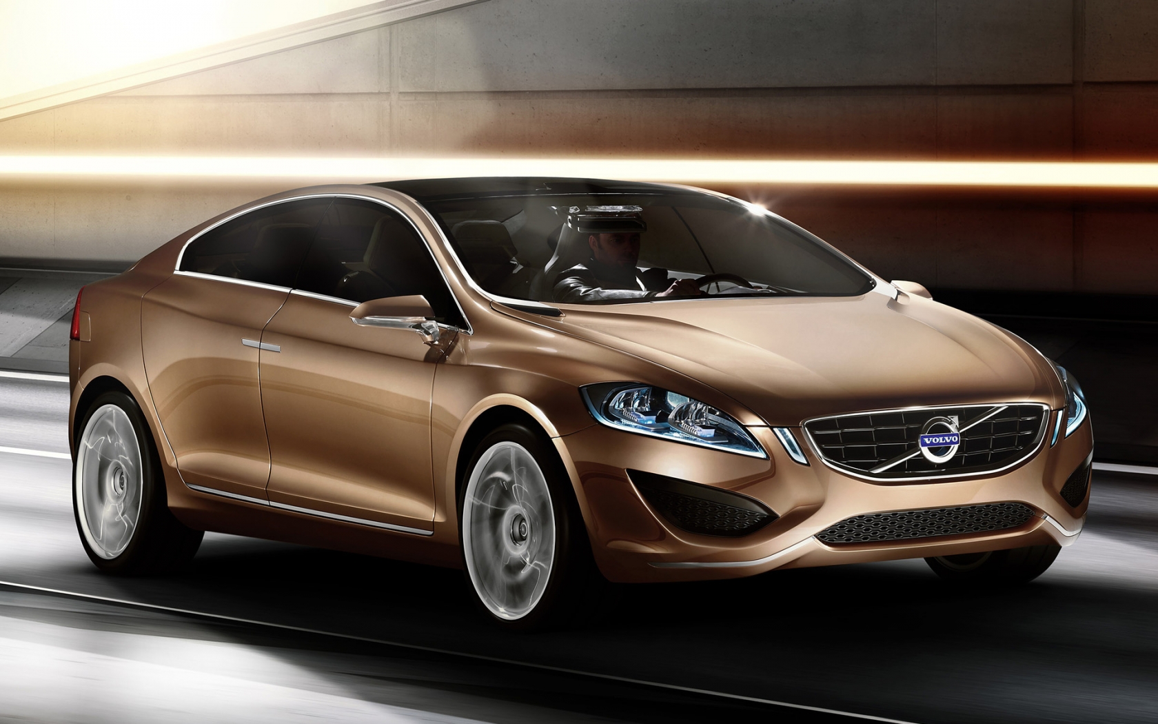 Volvo S60 2010 for 1680 x 1050 widescreen resolution