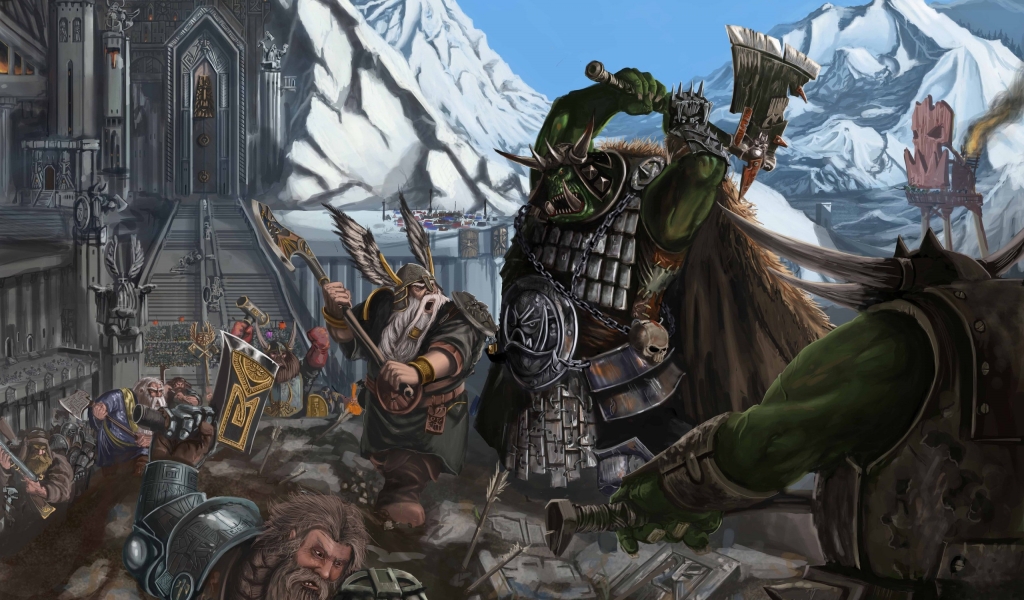 Warhammer Fantasy Battles for 1024 x 600 widescreen resolution