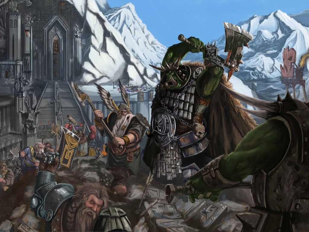 Warhammer Fantasy Battles for 1024 x 768 resolution