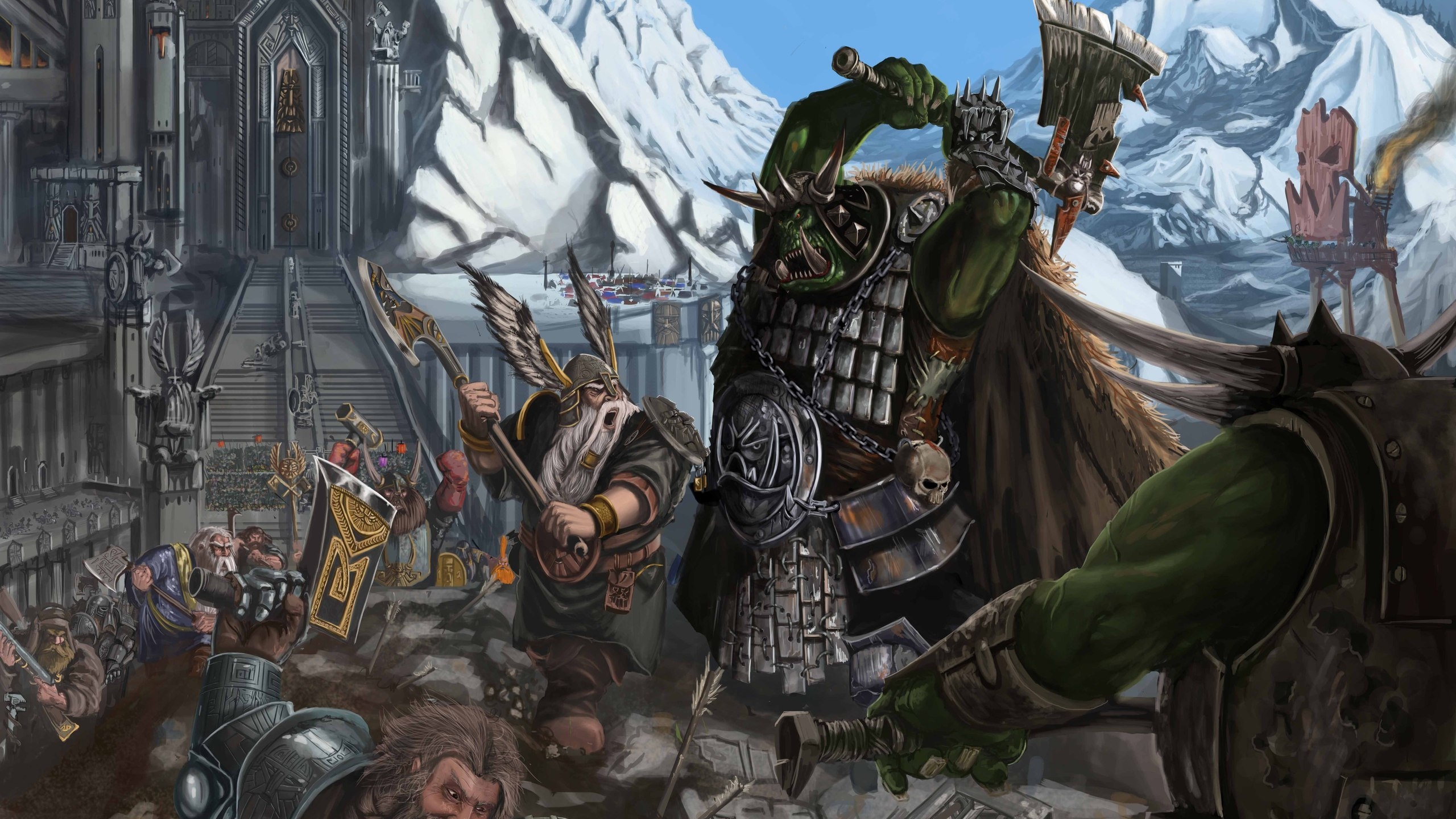 Warhammer Fantasy Battles for 2560x1440 HDTV resolution