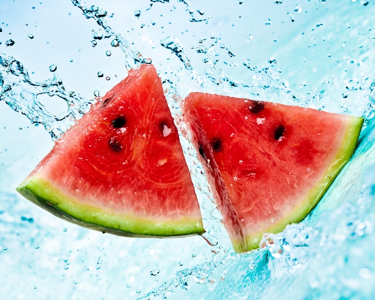 Watermelon Slices for 1280 x 1024 resolution
