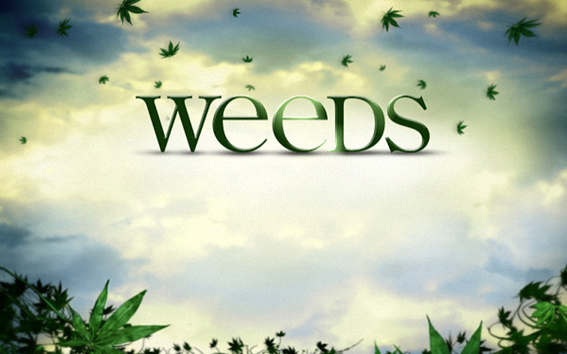 Weeds Logo for 1920 x 1200 widescreen resolution