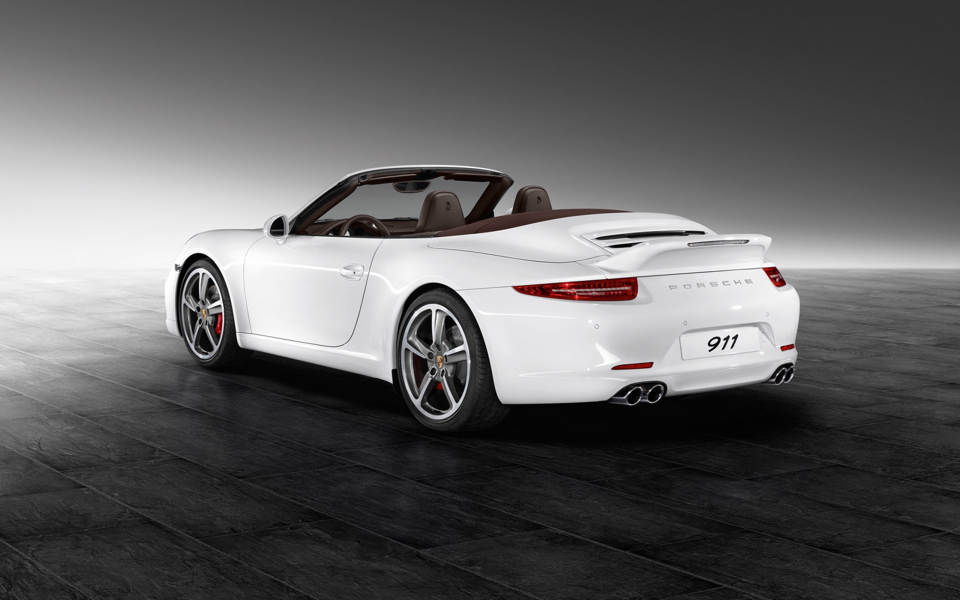 White Porsche 911 Carrera S for 1920 x 1200 widescreen resolution