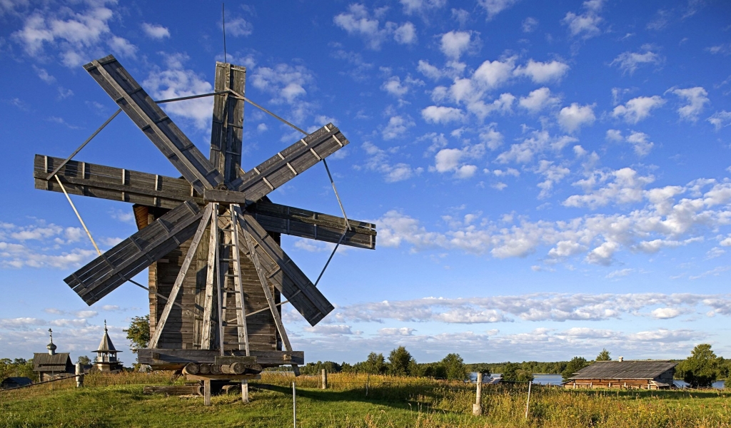 Windmill for 1024 x 600 widescreen resolution