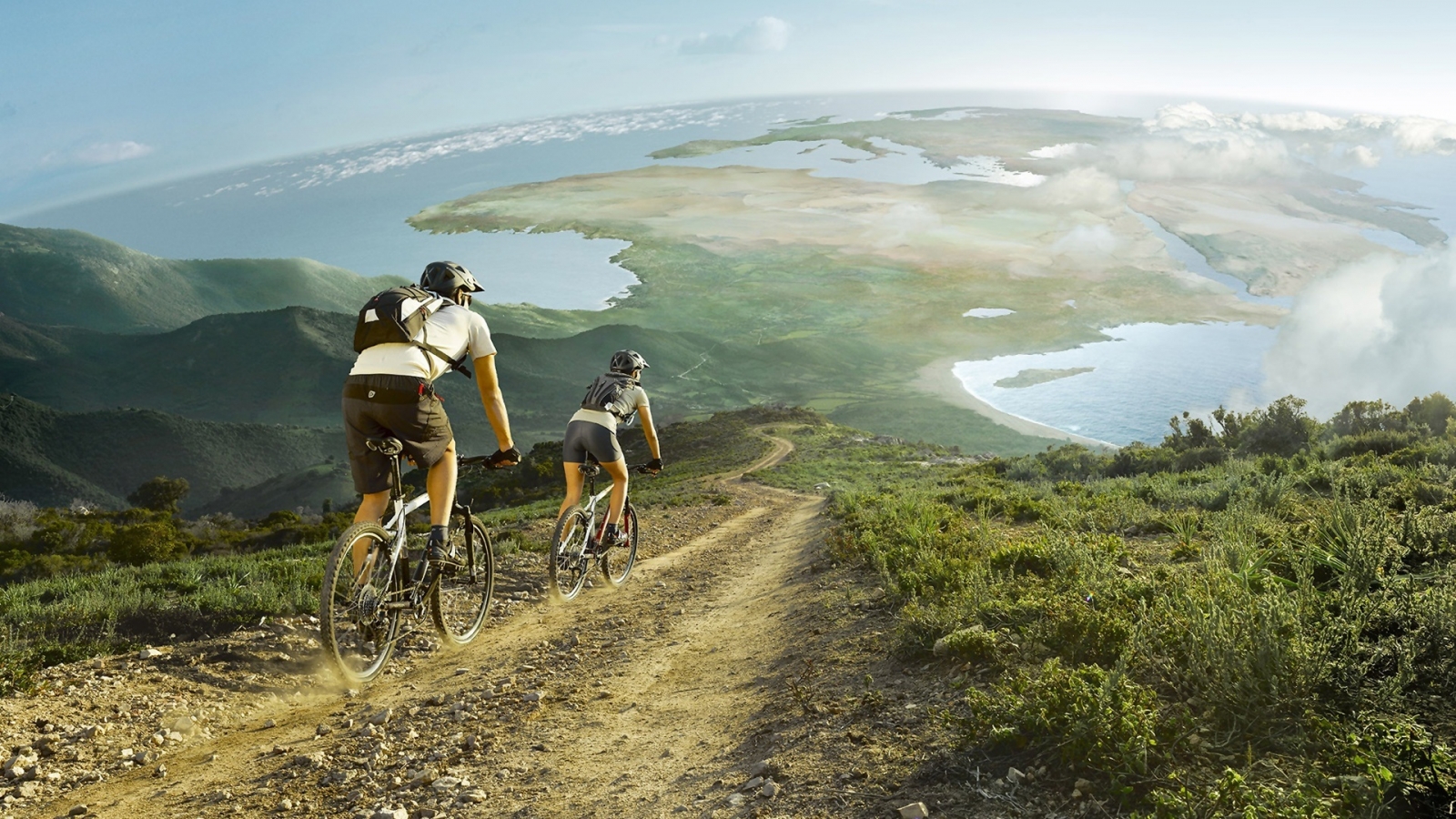 Wonderful Outdoor Bike Sports for 1600 x 900 HDTV resolution