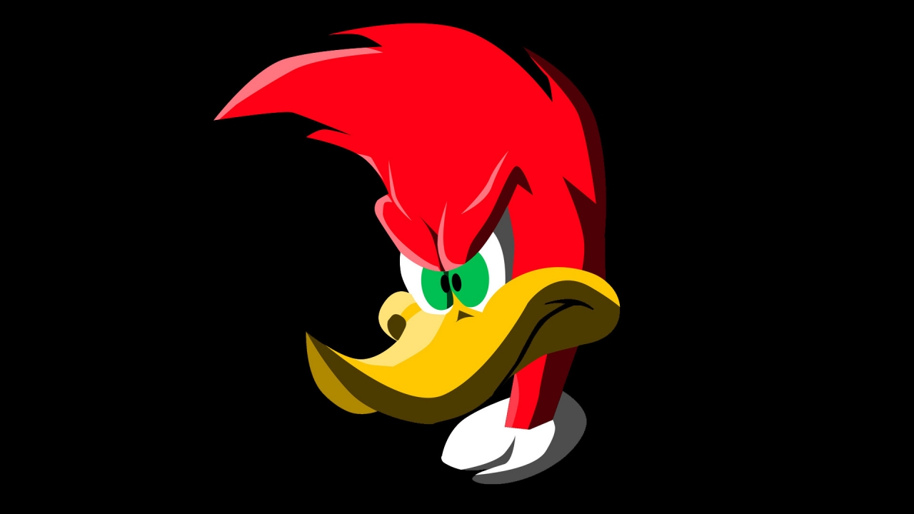Woody Woodpecker for 1280 x 720 HDTV 720p resolution