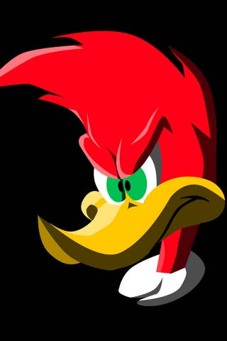 Woody Woodpecker for 320 x 480 iPhone resolution