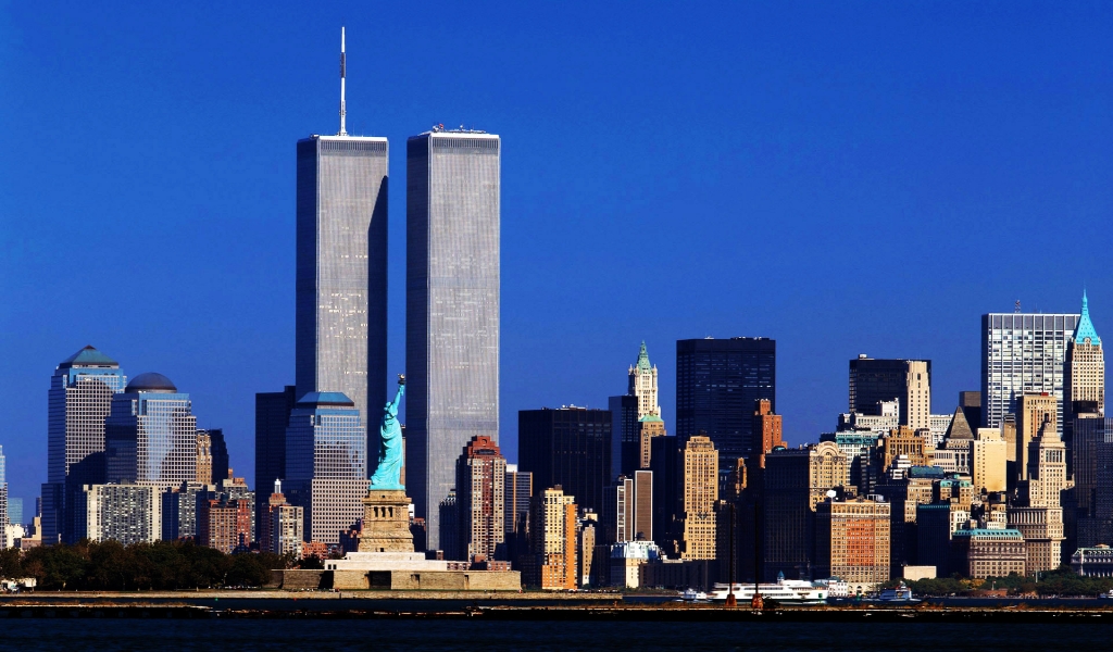 World Trade Center New York for 1024 x 600 widescreen resolution