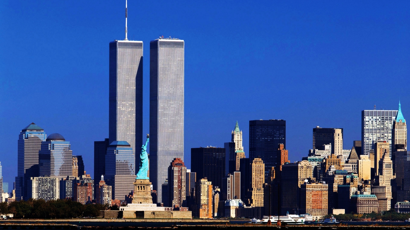 World Trade Center New York for 1366 x 768 HDTV resolution