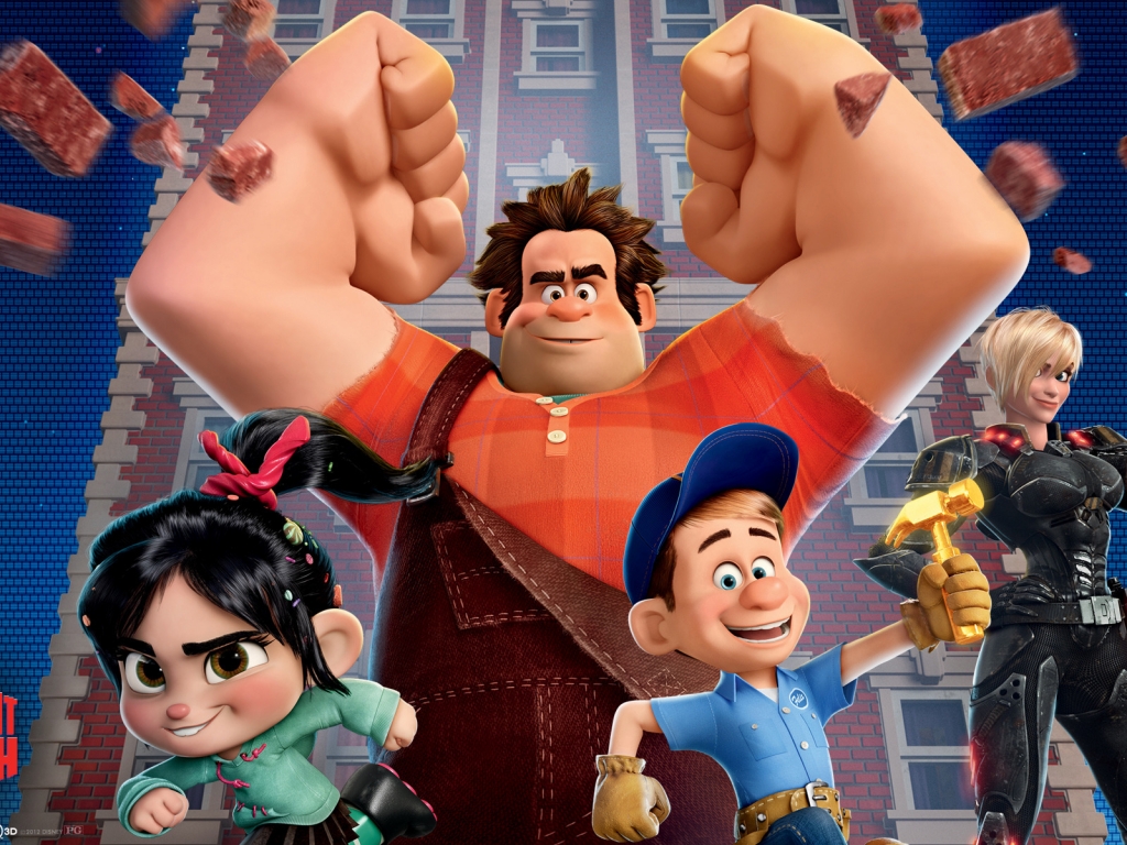 Wreck It Ralph for 1024 x 768 resolution