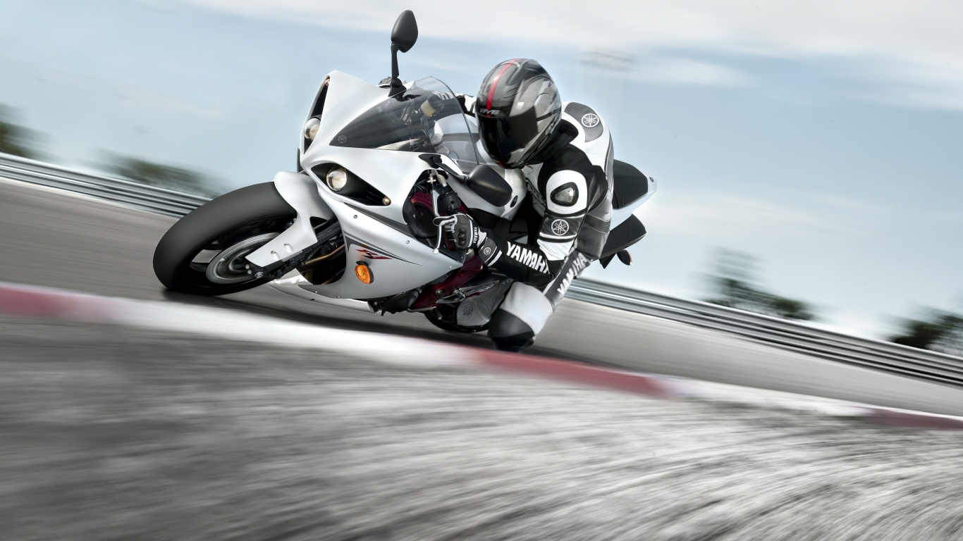 Yamaha Speed Racing for 1366 x 768 HDTV resolution