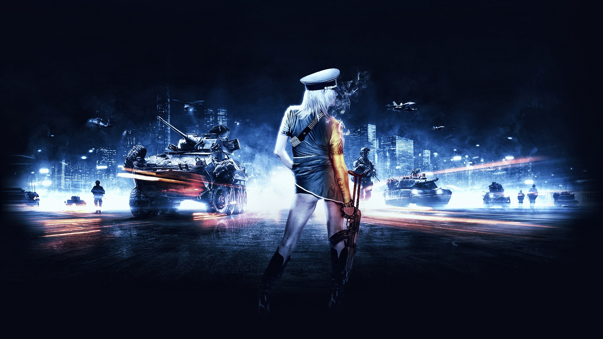 Battlefield 3 Girl for 1920 x 1080 HDTV 1080p resolution