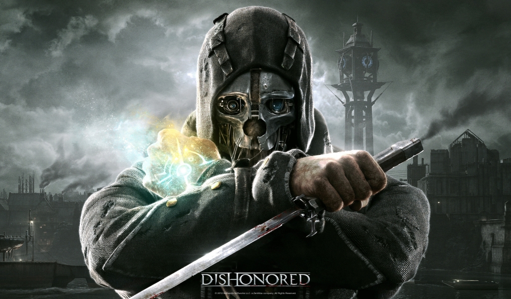 Dishonored for 1024 x 600 widescreen resolution