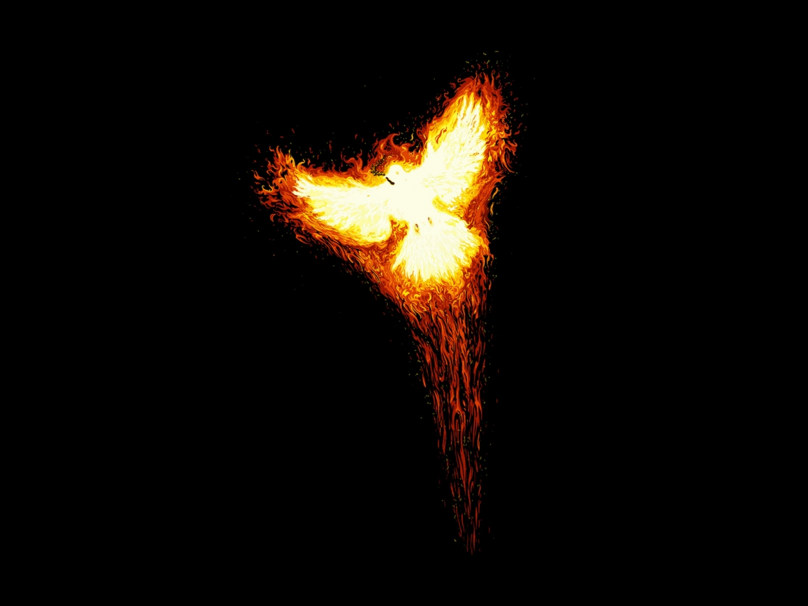 Phoenix Bird for 1152 x 864 resolution