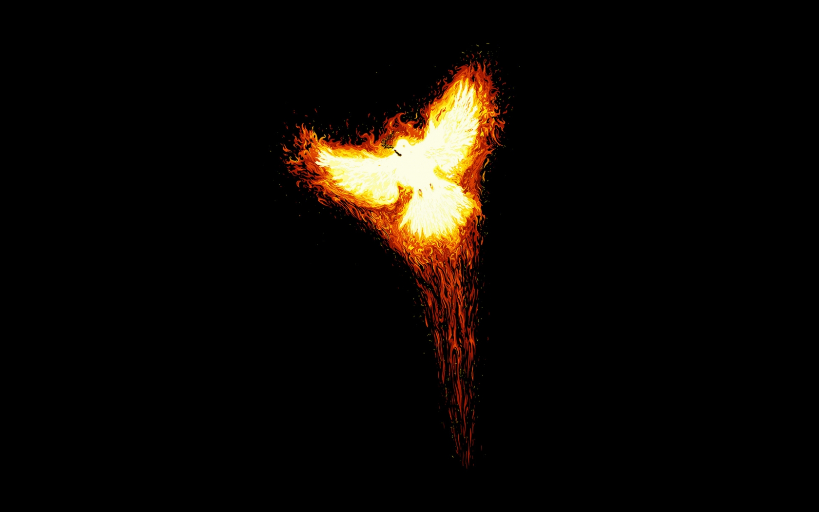 Phoenix Bird for 1680 x 1050 widescreen resolution